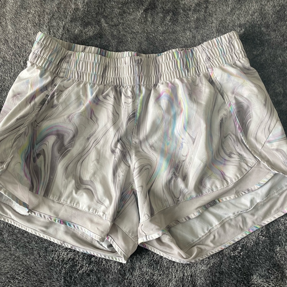 Mesh Racer Run Short 4" - Marble
